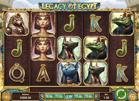 legacy of egypt slot big win